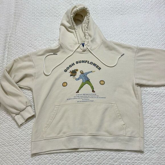 Van Gough Sunflower Hoodie - Picture 2 of 7